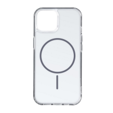 Gigapack Apple iPhone Air szilikon telefonvédő (ultravékony, műanyag hátlap, magsafe, légpárnás sarok) sötétszürke tok és táska