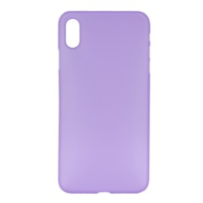 Gigapack Apple iPhone XS Max műanyag telefonvédő (matt, ultravékony, lila) tok és táska