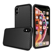 Gigapack Apple iPhone XS Max Szilikon telefonvédő (kevlár borítás, fekete) tok és táska