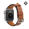 Gigapack Apple Watch Ultra 2 49mm pótszíj (egyedi méret, valódi bőr, lyukacsos) világosbarna