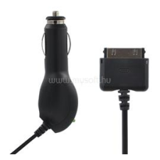 Gigapack Autós töltő (P30 pin) FEKETE (GP-23613) mobiltelefon kellék