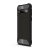 Gigapack Defender műanyag telefonvédő (ütésállóság, légpárnás sarok, szilikon belső, fémhatás) fekete gp-84699