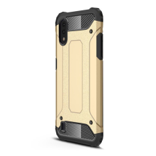 Gigapack Defender műanyag telefonvédő (közepesen ütésálló, légpárnás sarok, szilikon belső, fémhatás) ARANY [Samsung Galaxy A01 (SM-A015F)] (5996457933150) tok és táska