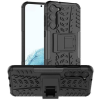 Gigapack Defender Samsung Galaxy S23 Plus (SM-S916) autógumi mintás tok fekete (GP-135595)
