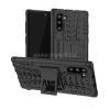 Gigapack Defender szilikon telefonvédő (ütésállóság, kitámasztó, autógumi) FEKETE (GP-90683)
