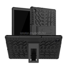 Gigapack Defender szilikon telefonvédő (ütésállóság, kitámasztó, autógumi) FEKETE (GP-99788) tok és táska