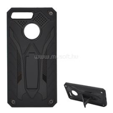 Gigapack Defender szilikon telefonvédő (ütésállóság, kitámasztó) FEKETE (GP-82758) tok és táska