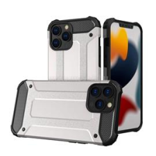 Gigapack Defender szilikon telefonvédő (ütésállóság, légpárnás sarok, fémhatás) EZÜST (GP-109731) tok és táska