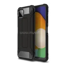 Gigapack Defender szilikon telefonvédő (ütésállóság, légpárnás sarok, fémhatás) FEKETE (GP-108448) tok és táska