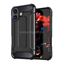 Gigapack Defender szilikon telefonvédő (ütésállóság, légpárnás sarok, fémhatás) FEKETE (GP-173257) tok és táska