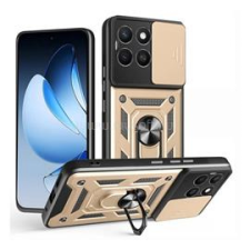 Gigapack Defender szilikon telefonvédő (ütésállóság, tartógyűrű, kameravédő) ARANY (GP-167956) tok és táska