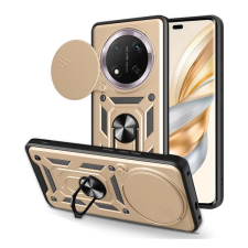 Gigapack Defender szilikon telefonvédő (ütésállóság, tartógyűrű, kameravédő) ARANY Honor Magic7 Lite tok és táska