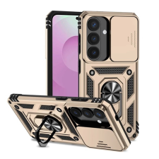 Gigapack Defender szilikon telefonvédő (ütésállóság, tartógyűrű, kameravédő) ARANY Samsung Galaxy S26 (SM-S942) tok és táska