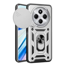 Gigapack Defender szilikon telefonvédő (ütésállóság, tartógyűrű, kameravédő) EZÜST (GP-163191) tok és táska