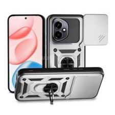 Gigapack Defender szilikon telefonvédő (ütésállóság, tartógyűrű, kameravédő) EZÜST (GP-169839) tok és táska