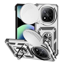 Gigapack Defender szilikon telefonvédő (ütésállóság, tartógyűrű, kameravédő) EZÜST (GP-172259) tok és táska