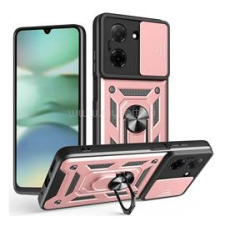 Gigapack Defender szilikon telefonvédő (ütésállóság, tartógyűrű, kameravédő) ROZÉARANY (GP-170073) tok és táska