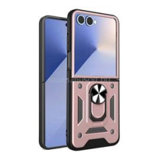 Gigapack Defender szilikon telefonvédő (ütésállóság, tartógyűrű, kameravédő) ROZÉARANY (GP-171157) tok és táska