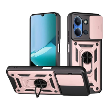 Gigapack Defender szilikon telefonvédő (ütésállóság, tartógyűrű, kameravédő) ROZÉARANY Xiaomi Redmi 15C 4G tok és táska