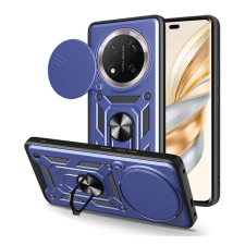 Gigapack Defender szilikon telefonvédő (ütésállóság, tartógyűrű, kameravédő) SÖTÉTKÉK Honor Magic7 Lite tok és táska