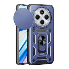 Gigapack Defender szilikon telefonvédő (ütésállóság, tartógyűrű, kameravédő) SÖTÉTKÉK Xiaomi Redmi 14C 4G tok és táska