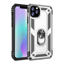 Gigapack Defender szilikon telefonvédő (ütésállóság, tartógyűrű, mágneses) EZÜST (GP-90062) tok és táska