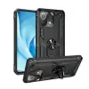 Gigapack Defender szilikon telefonvédő (ütésállóság, tartógyűrű, mágneses) FEKETE (GP-109435)