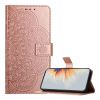 Gigapack Flip oldalra nyíló asztali tartós tok kézpánttal Nothing Phone (4a) Pro mandala rózsaarany GP-184188