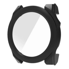 Gigapack Garmin Fenix 8 51mm műanyag keret (bumper, ütésállóság + kijelzővédő üveg) fekete okosóra kellék