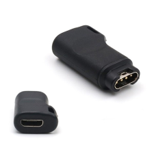 Gigapack Garmin vivosmart 5 töltő adapter (microusb aljzat – garmin) fekete kábel és adapter