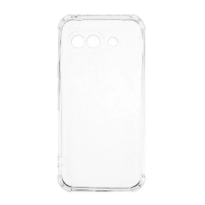 Gigapack Google Pixel 9a szilikon telefonvédő (ütésállóság, légpárnás sarok) átlátszó tok és táska