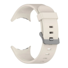 Gigapack Google Pixel Watch 3 45mm pótszíj (egyedi méret, szilikon) bézs okosóra kellék