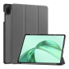 Gigapack Honor Pad X8a tok álló, bőr hatású (aktív flip, trifold, asztali tartó) sötétszürke