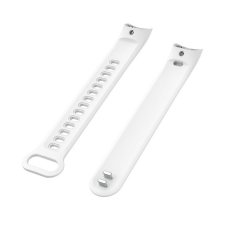 Gigapack Huawei Band 3 pótszíj (egyedi méret, szilikon, állítható) fehér okosóra kellék