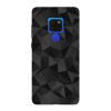 Gigapack Huawei Mate 20 szilikon telefonvédő (3D, gyémánt minta, fekete)