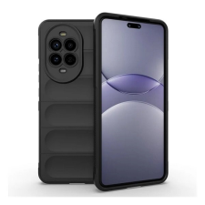 Gigapack Huawei Nova 13 Pro szilikon telefonvédő (ütésállóság, kameravédő, 3d) fekete tok és táska