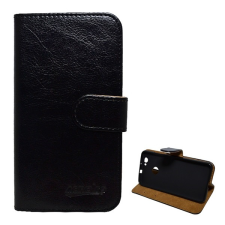 Gigapack Huawei Nova tok álló (Flip, oldalra nyíló) fekete tok és táska