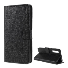 Gigapack Huawei P20 Pro tok álló (Flip, oldalra nyíló, prémium) fekete tok és táska