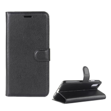 Gigapack Huawei P20 tok álló (Flip, oldalra nyíló, prémium) fekete tok és táska