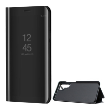 Gigapack Huawei P30 Pro tok álló (aktív Flip, oldalra nyíló, tükrös felület) fekete tok és táska
