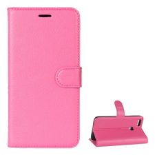 Gigapack Huawei P9 Lite Mini tok álló (Flip, oldalra nyíló, prémium) rózsaszín tok és táska