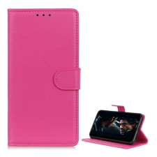 Gigapack Huawei P Smart (2020) tok álló (Flip, oldalra nyíló, prémium) rózsaszín tok és táska