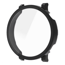 Gigapack Huawei Watch GT 5 46mm műanyag keret (bumper, ütésállóság + kijelzővédő üveg) fekete mobiltelefon kellék