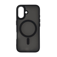 Gigapack iPhone 16e GIGAPACK Szilikon telefonvédő ütésállóság, MagSafe, FEKETE tok és táska