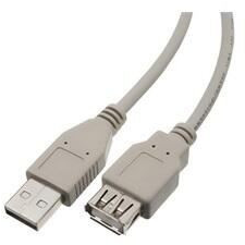 Gigapack kábel hosszabbító USB 2.0 - USB 2.0 1,8m szürke (GP-33045) kábel és adapter