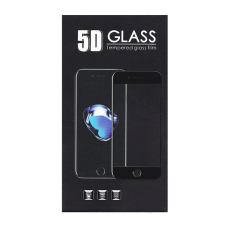 Gigapack Képernyővédő üveg (5D full glue, íves, teljes felületén tapad, karcálló, 0.3 mm, 9H) FEKETE Xiaomi Redmi Note 7 mobiltelefon kellék