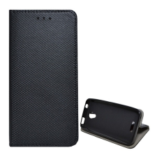 Gigapack Lenovo B (A2016a40) tok álló (Flip, oldalra nyíló, rombusz minta) fekete tok és táska