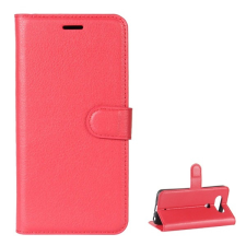 Gigapack LG Q8 (H970) tok álló (Flip, oldalra nyíló, prémium) piros tok és táska