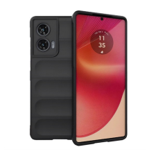Gigapack Motorola Edge 50 Fusion 5G szilikon telefonvédő (ütésállóság, kameravédő, 3d) fekete mobiltelefon kellék
