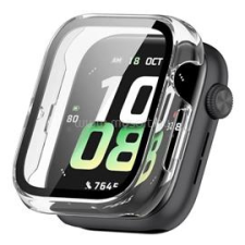 Gigapack Műanyag keret (BUMPER, ütésállóság + kijelzővédő üveg) ÁTLÁTSZÓ (GP-167162) okosóra kellék